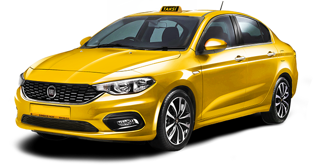 Yellow Taxi in Turkey